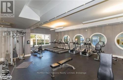 5202/5204 - 9 Harbour Street E, Collingwood, ON - Indoor Photo Showing Gym Room