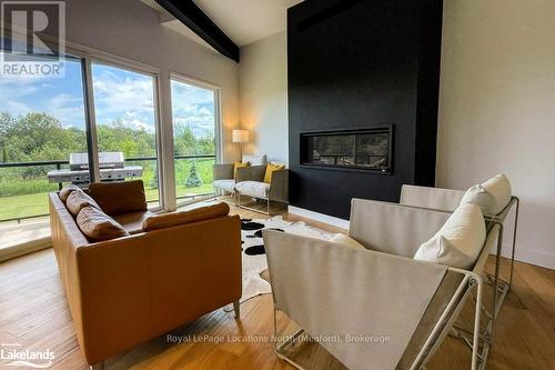 133 Young Drive, Grey Highlands, ON - Indoor With Fireplace