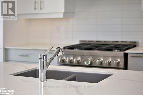 18 - 117 Sladden Court, Blue Mountains, ON - Indoor Photo Showing Kitchen With Double Sink With Upgraded Kitchen