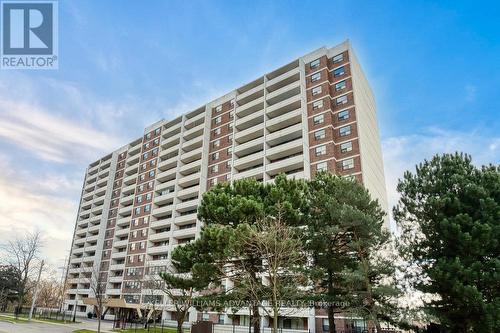 1410 - 101 Prudential Drive, Toronto, ON - Outdoor With Balcony With Facade