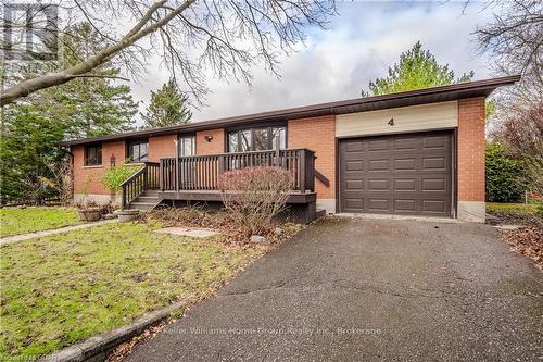 4 Lambert Crescent, Guelph (College), ON - Outdoor With Deck Patio Veranda With Exterior