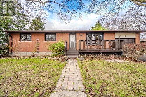 4 Lambert Crescent, Guelph (College), ON - Outdoor With Deck Patio Veranda