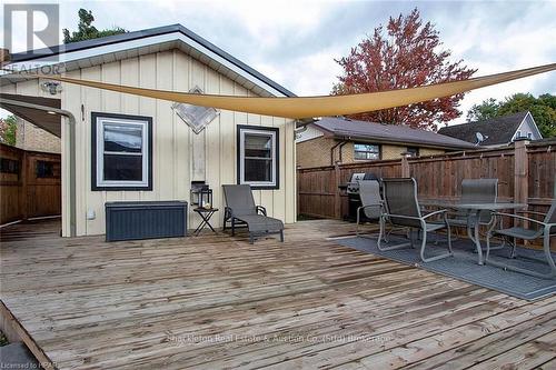 497 Brunswick Street, Stratford, ON - Outdoor With Deck Patio Veranda