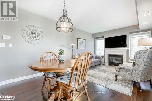 308 - 4 Brandy Lane Drive, Collingwood, ON - Indoor With Fireplace