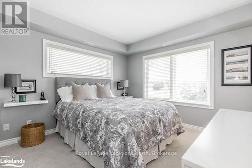 308 - 4 Brandy Lane Drive, Collingwood, ON - Indoor Photo Showing Bedroom