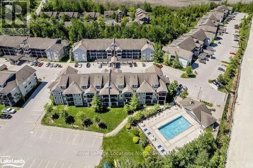 308 - 4 Brandy Lane Drive, Collingwood, ON - Outdoor With In Ground Pool With View