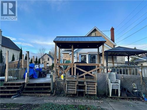 641 10Th Avenue, Hanover, ON - Outdoor With Deck Patio Veranda