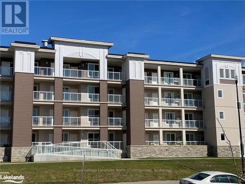 315 - 5 Spooner Crescent, Collingwood, ON - Outdoor With Balcony With Facade