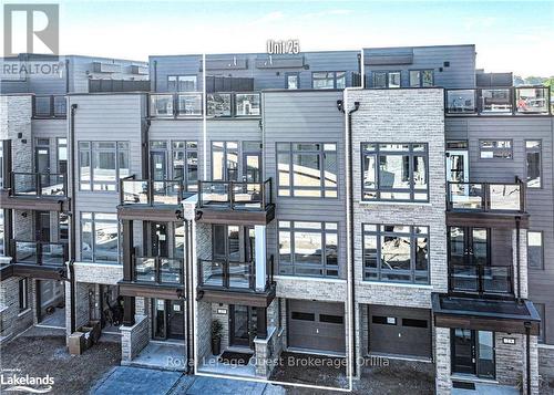 25 Wyn Wood Lane Lane, Orillia, ON - Outdoor With Balcony With Facade