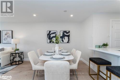 608 - 75 Ellen Street, Barrie (City Centre), ON - Indoor Photo Showing Dining Room