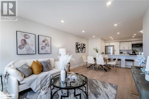 608 - 75 Ellen Street, Barrie (City Centre), ON - Indoor Photo Showing Living Room