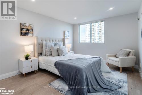 608 - 75 Ellen Street, Barrie (City Centre), ON - Indoor Photo Showing Bedroom