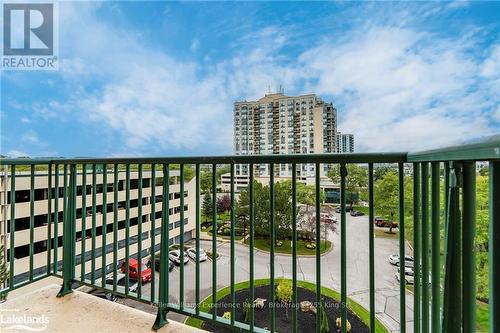 608 - 75 Ellen Street, Barrie (City Centre), ON - Outdoor With Balcony