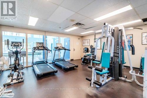 608 - 75 Ellen Street, Barrie (City Centre), ON - Indoor Photo Showing Gym Room