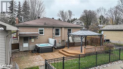 6 Esther Anne Drive, Orillia, ON - Outdoor With Deck Patio Veranda With Exterior