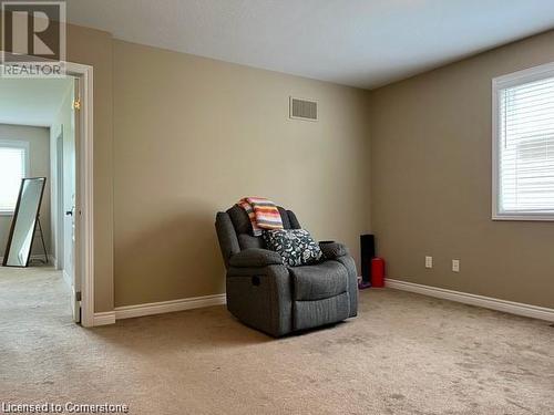 Living area with carpet - 683 Robert Ferrie Drive, Kitchener, ON - Indoor Photo Showing Other Room