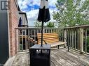 View of wooden deck - 683 Robert Ferrie Drive, Kitchener, ON  - Outdoor With Deck Patio Veranda With Exterior 