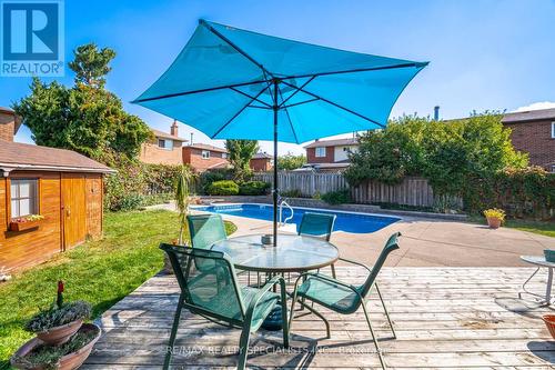 1332 Quinpool Court, Mississauga, ON - Outdoor With In Ground Pool With Backyard