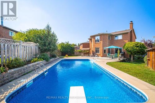 1332 Quinpool Court, Mississauga, ON - Outdoor With In Ground Pool With Backyard With Exterior