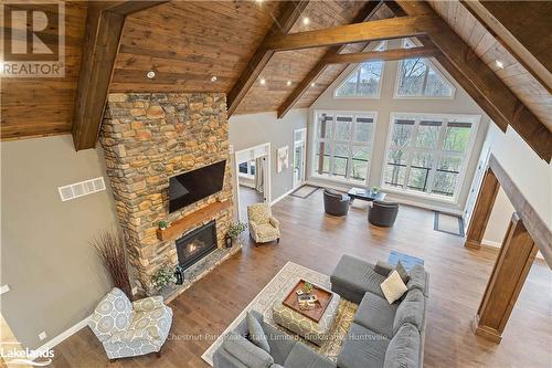 34 St Georges Court, Huntsville (Chaffey), ON - Indoor With Fireplace