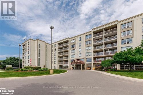 401 - 172 Eighth Street, Collingwood, ON - Outdoor With Balcony With Facade