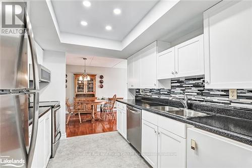 401 - 172 Eighth Street, Collingwood, ON - Indoor Photo Showing Kitchen With Double Sink With Upgraded Kitchen