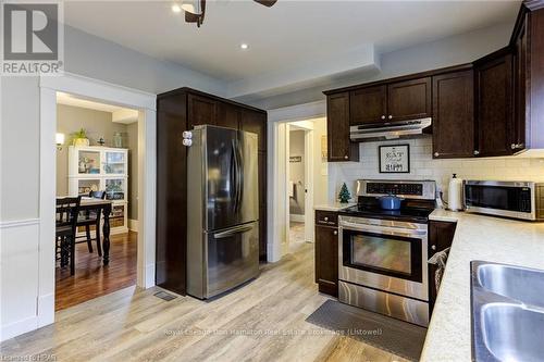 465 Albert Avenue N, North Perth (Listowel), ON - Indoor Photo Showing Kitchen With Double Sink