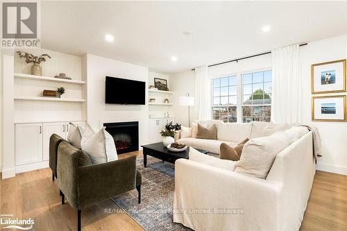 29 Godden Street, Collingwood, ON - Indoor Photo Showing Living Room With Fireplace