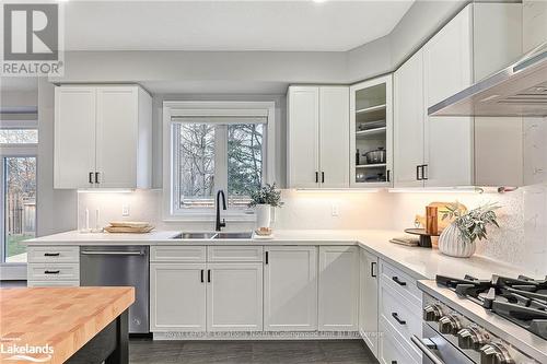 31 Gilpin Crescent, Collingwood, ON - Indoor Photo Showing Kitchen With Double Sink With Upgraded Kitchen