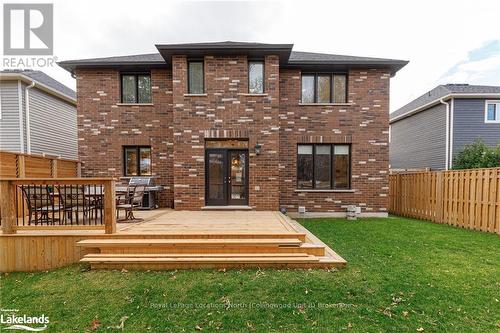 31 Gilpin Crescent, Collingwood, ON - Outdoor With Deck Patio Veranda With Exterior