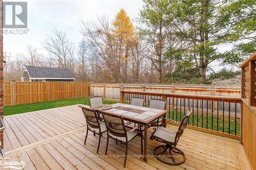 31 Gilpin Crescent, Collingwood, ON - Outdoor With Deck Patio Veranda With Exterior