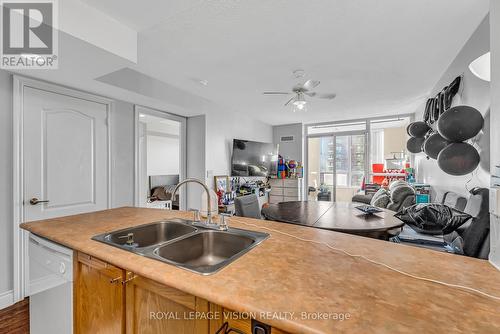 2103 - 60 Brian Harrison Way, Toronto, ON - Indoor Photo Showing Kitchen With Double Sink