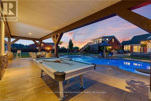 551 Darby Road, Welland (765 - Cooks Mills), ON - Indoor Photo Showing Other Room With In Ground Pool