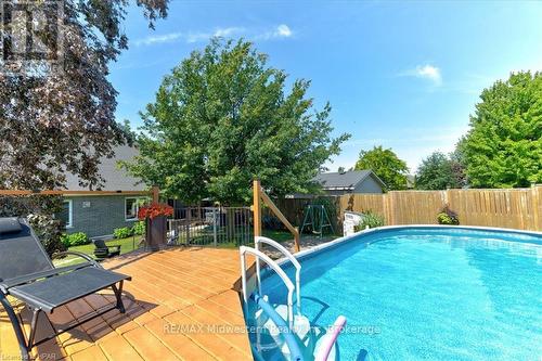 125 Armstrong Street W, North Perth (Listowel), ON - Outdoor With Above Ground Pool With Backyard