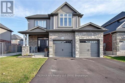 44 Anderson Crescent, Stratford (Ellice), ON - Outdoor With Facade