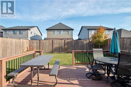 44 Anderson Crescent, Stratford (Ellice), ON - Outdoor With Deck Patio Veranda With Exterior