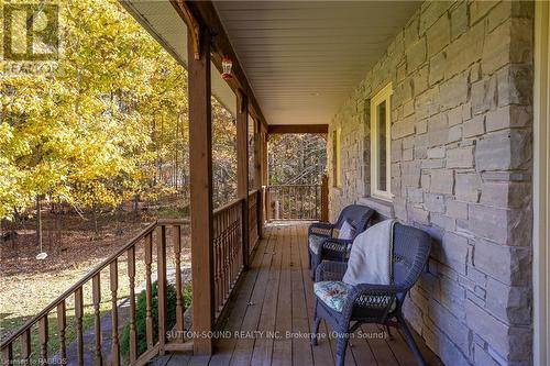 342468 Concession 14, Georgian Bluffs, ON - Outdoor With Deck Patio Veranda With Exterior