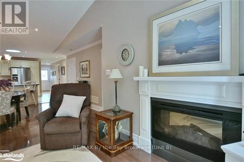 75 Greenway Drive, Wasaga Beach, ON - Indoor Photo Showing Living Room With Fireplace