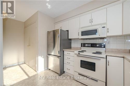 402 - 93 Westwood Road, Guelph (West Willow Woods), ON - Indoor Photo Showing Kitchen