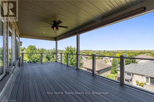 38 Faith Drive, Mapleton (Drayton), ON - Outdoor With Deck Patio Veranda With View With Exterior