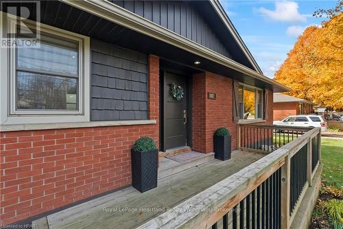 87 George Street N, Minto (Harriston), ON - Outdoor With Deck Patio Veranda With Exterior