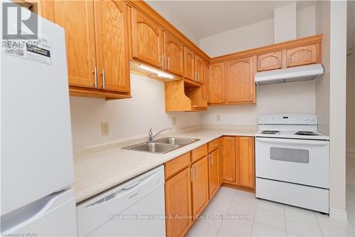 251 - 55 Downie Street, Stratford, ON - Indoor Photo Showing Kitchen With Double Sink