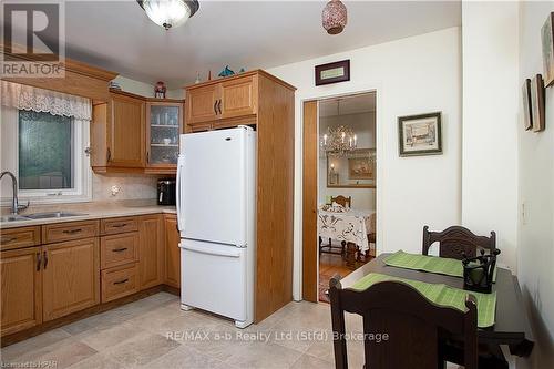 166 Cobourg Street, Stratford, ON - Indoor Photo Showing Kitchen With Double Sink