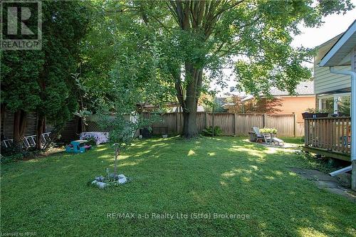 166 Cobourg Street, Stratford, ON - Outdoor With Backyard