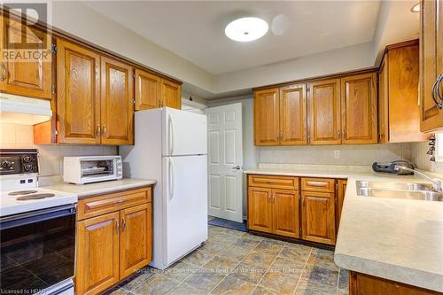 235 Lillico Avenue S, North Perth (Listowel), ON - Indoor Photo Showing Kitchen With Double Sink