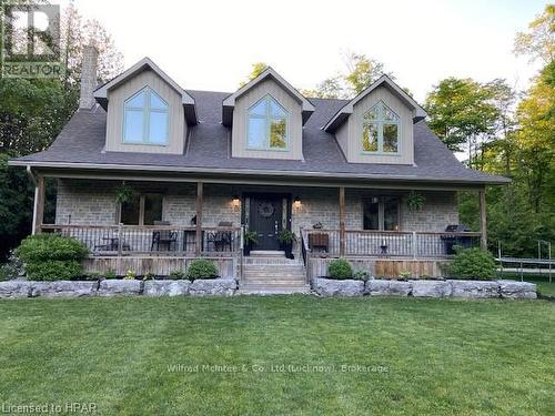 86347 Kingsbridge Line, Ashfield-Colborne-Wawanosh (Ashfield), ON - Outdoor With Deck Patio Veranda With Facade