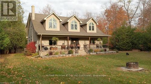 86347 Kingsbridge Line, Ashfield-Colborne-Wawanosh (Ashfield), ON - Outdoor With Deck Patio Veranda With Facade