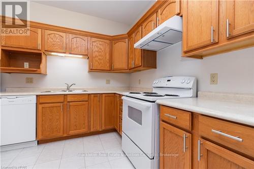 254 - 55 Downie Street, Stratford, ON - Indoor Photo Showing Kitchen With Double Sink