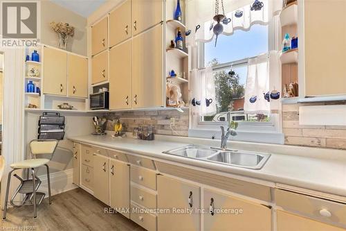 163 John Street, Minto (Harriston), ON - Indoor Photo Showing Kitchen With Double Sink