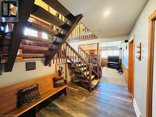 84332 Mcnabb Line, Huron East (Grey), ON - Indoor Photo Showing Other Room With Fireplace